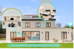 Joy Lane Mansion, Luxe Stay, Poolside Fun & Comfort